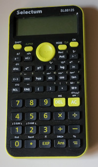 Selectum 10+2 Digit Scientific Calculator