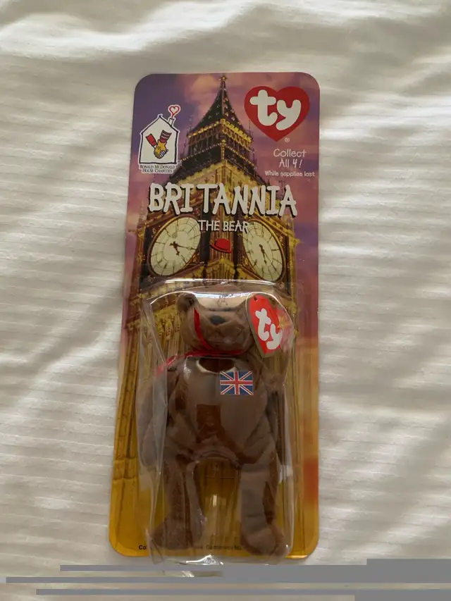 New Unopened Ty McDonald’s International Bears in Arts & Collectibles in City of Toronto - Image 8