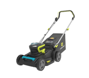 Yardworks 48V 2-in-1 Lawn Mower 17-in 4Ah Battery/Charger - NEW, View more