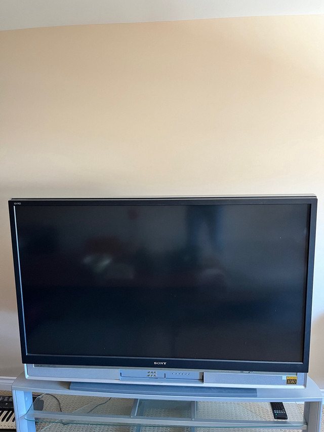Sony 60” projection TV plus stand  in TVs in Winnipeg - Image 2