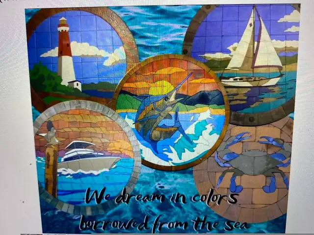 Custom Interlock Art For Flat Surfaces or Walls in Interlock, Paving & Driveways in Markham / York Region - Image 7