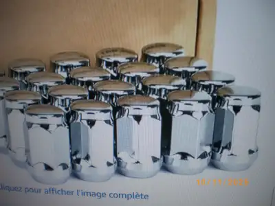 Set de 20 ecrous de roues 12/20 ( 13/16 ). Prix $50.00