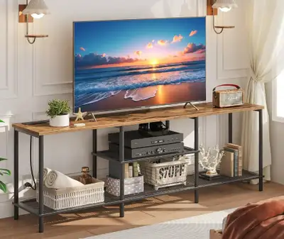 TV Stand with Charging Station, View more