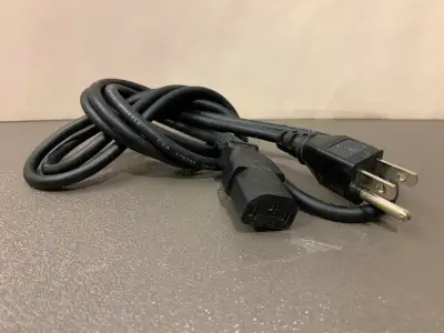 Universal Power Cable for computer, monitor, TV, View more