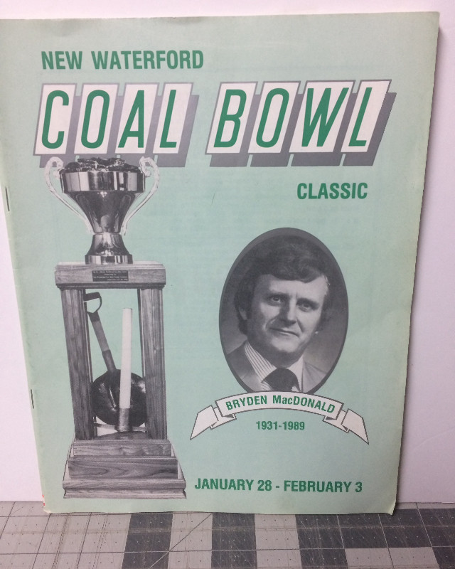 1990 Coal Bowl Basketball Tournament Program in Arts & Collectibles in Cape Breton