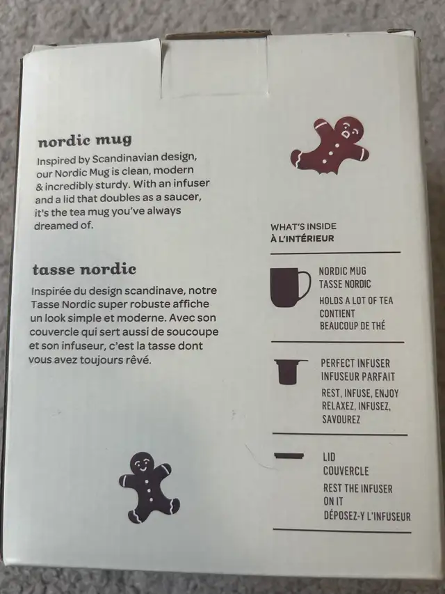 DAVIDsTEA Nordic Mug with Lid and Infuser in Kitchen & Dining Wares in Calgary - Image 7
