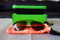 Smith Optics Nomad Polarized Brown Sunglasses Titanium Frame
