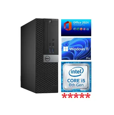 Dell i5-6600K, 16GB RAM, SSD 512GB, HDMI, USB 3.0, WiFi: 195$, View more