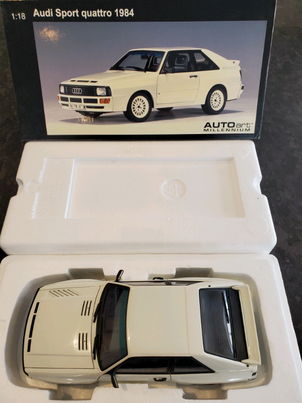 1:18 Diecast Autoart 1984 Audi Sport Quattro SWB White | Arts