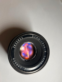 Leica Leitz Canada Summicron-R 50mm f/2
