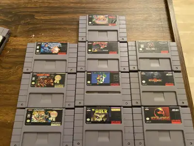 Super Nintendo games, View more