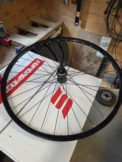 27.5" mountain bike wheel, View more