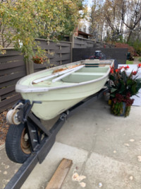 14 foot craft Boat and motor