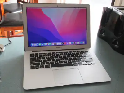 MacBook Air 2015 i5@1.6GHz, 4GB ram, 128GB SSD Monterey OS, View more