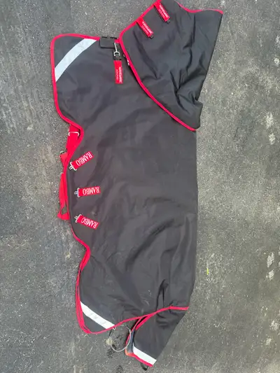 Rambo vari-layer 78”. Barely used, was maybe on a horse 2-3 times. Bought for $730, asking $600. Wil...