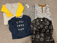 Toddler boy shirts - size 12 to 18 months