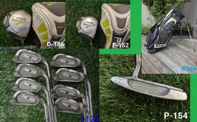 PING Rapture and ZING Full Men’s Golf Clubs Set, View more