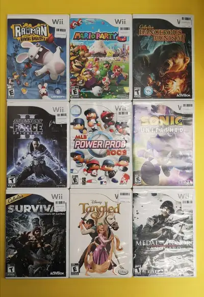 Jeux divers Nintendo WII, View more