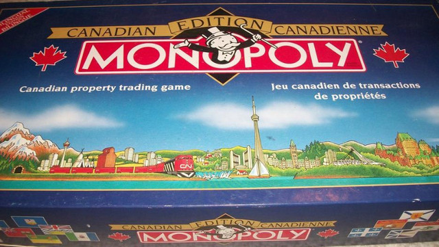 MONOPOLY EDITION CANADIENNE (ÉDITION BILINGUE) ÉTAT NEUF dans Jouets et jeux  à Laval/Rive Nord