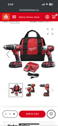 BRAND NEW Milwaukee Tool M18 18V Lithium-Ion Cordless Hammer Dri