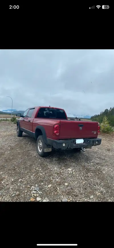 2007 Dodge Ram 3500 Mega Cab 6 foot box with 400,000KM 5.9 Cummins with a Automatic transmission 0 b...