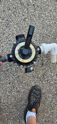 Hayward multiport valve and pentair sand dollar filter 