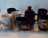 MUGS INTERNATIONAL COLLECTION $40 FOR ALL OR $10 EACH