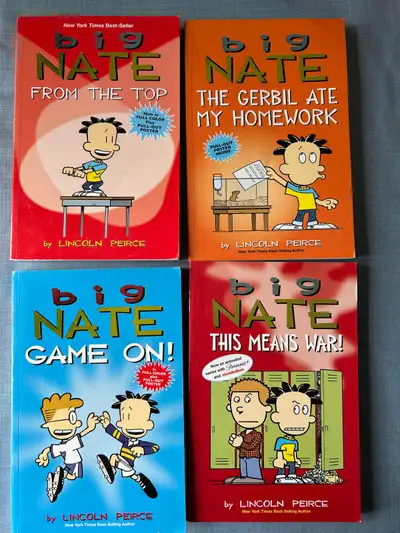 Big Nate, Diary of a Wimpy Kid, Dork Diaries and more, View more
