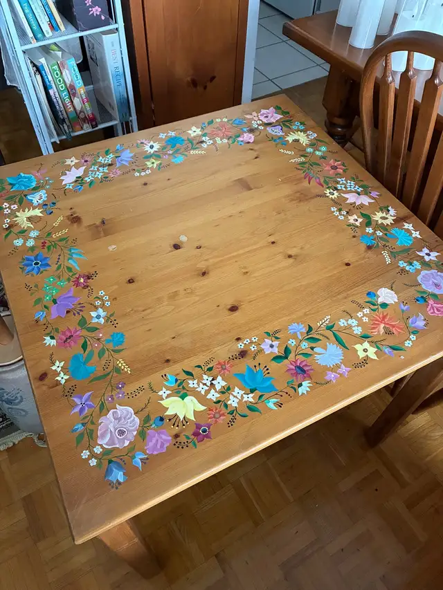 Hand Painted Occasional Table | Other Tables | City of Toronto | Free ...