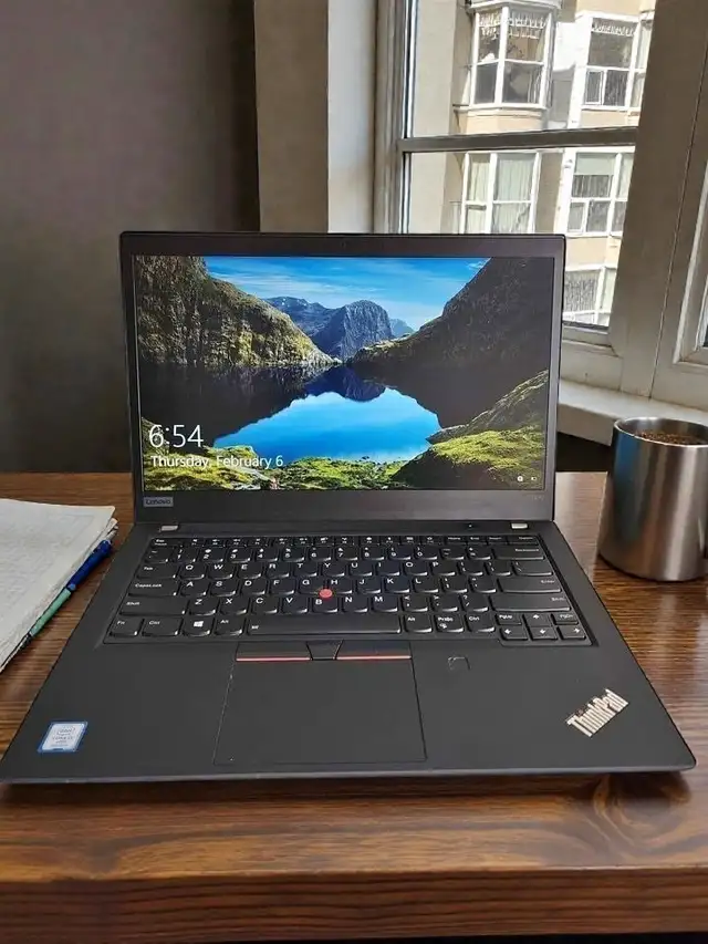 i7-8th GEN, 16G, Lenovo Thinkpad T490s 14", **EXCELLENT PERFORMA in Laptops in Markham / York Region - Image 3