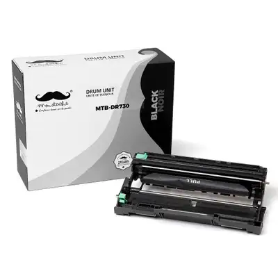 Unopened new Brother DR730 Compatible Printer Drum - Moustache® - 1/Pack Specification Page Yield: 1...