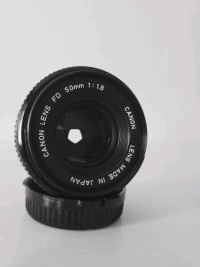 Canon FD Mount  50mm F/ 1 .8 Prime Lens 