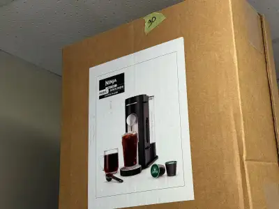 Ninja PB040C Single-Serve Coffee Maker – Pods & Grounds (Black) Versatile single-serve Ninja coffee...