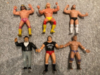 12 WWF LJN Wrestling Figures