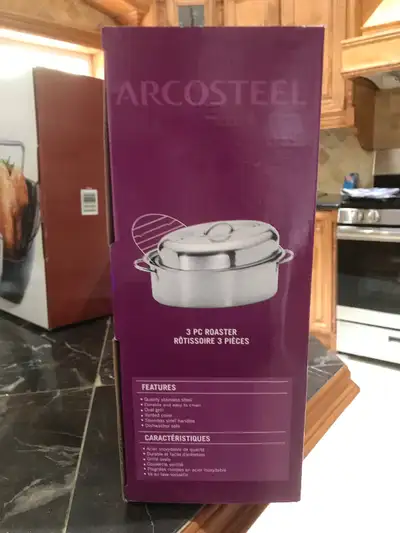 Brand New heavy duty non sticky roaster stainless roaster, New!, View more