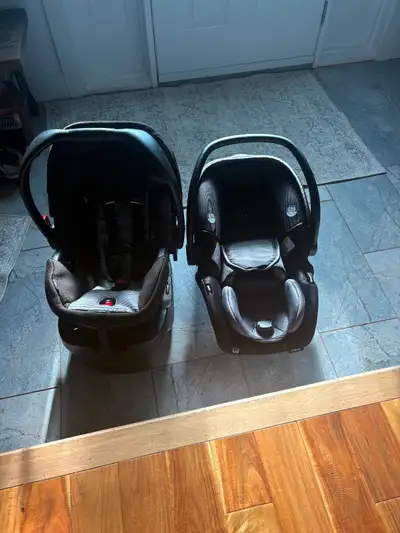 Two car seats for giveaway, View more