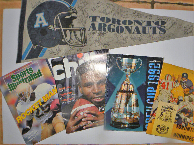 Hard-To-Find Vintage Toronto Argo Collectibles in Arts & Collectibles in Mississauga / Peel Region - Image 2