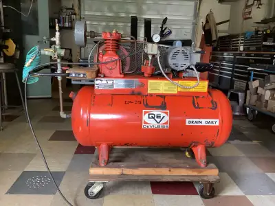 DEVILBISS Air Compressor for Shop, View more