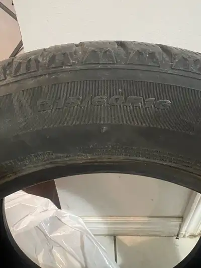 215/60/R16 Couple seasons used Good for next two seasons These cars can use( Accord/ camry/ malibu/...