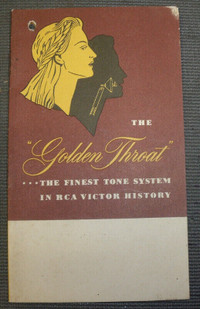 THE GOLDEN THROAT - RCA VICTOR