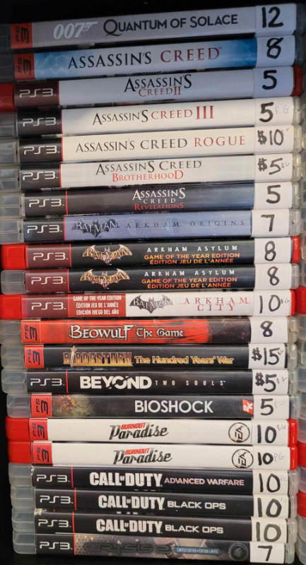 PS3 Games in Sony Playstation 3 in Moncton - Image 2