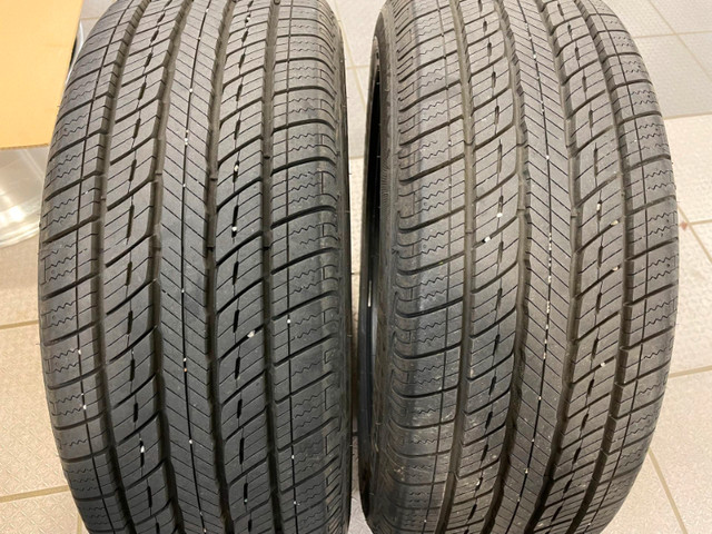 2 UNIROYAL TOURING A/S 185 65 14 PNEUS ETE SUMMER TIRES LIKE NEW in Tires & Rims in West Island