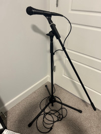 Brand new Microphone and Microphone Stand 