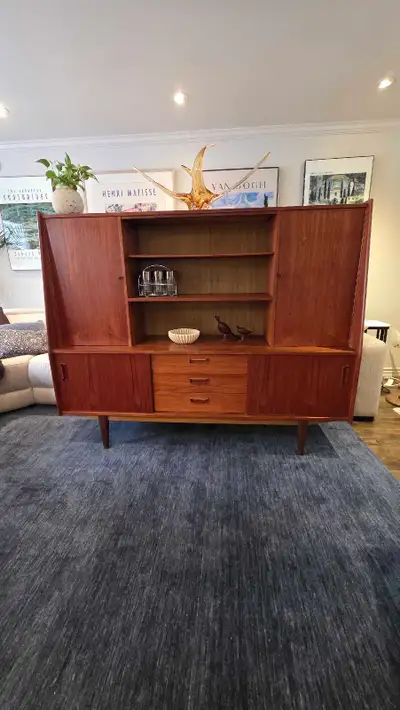 MCM Teak High sideboard , View more