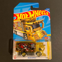 Hot Wheels DRAGON RAIJIN EXPRESS VAN GOLDEN HW ART CARS JDM NEW