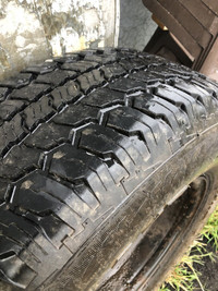265-70-17 tire and rim