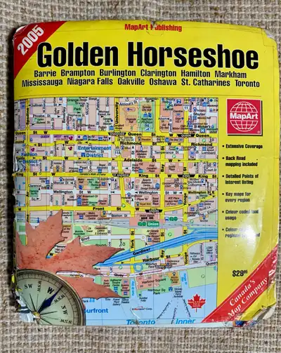 MapArt Map book - Golden Horseshoe (c) 2005, View more