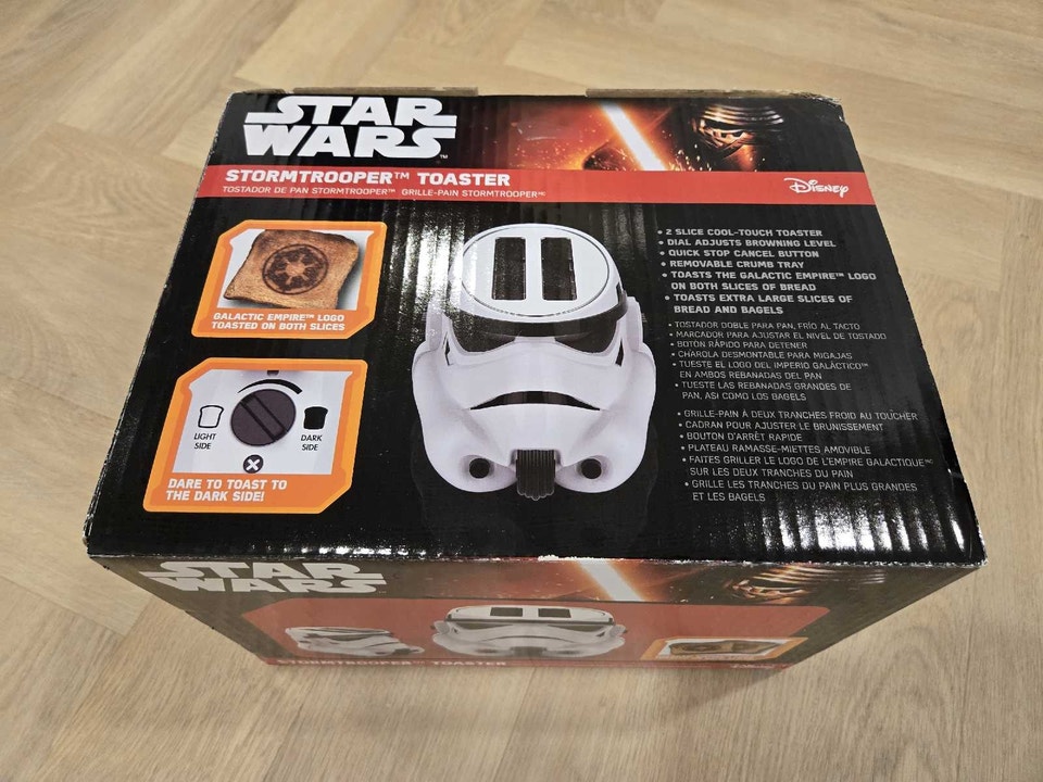 Star Wars Stormtrooper Toaster - New In Box | Toasters & Toaster Ovens ...
