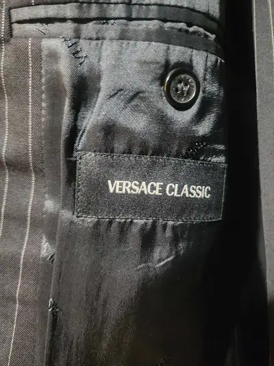 Vintage Versace Classic Men's Pinstripe Suit - IT 52 / US 42L (3, View more
