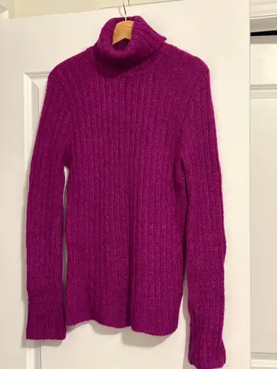 Wool turtleneck sweater , View more